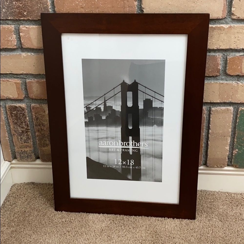 Large Wood Aaron Brothers Frame
